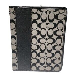 COACH I Pad Semi-Hard Case Signature "C" Logo NEW